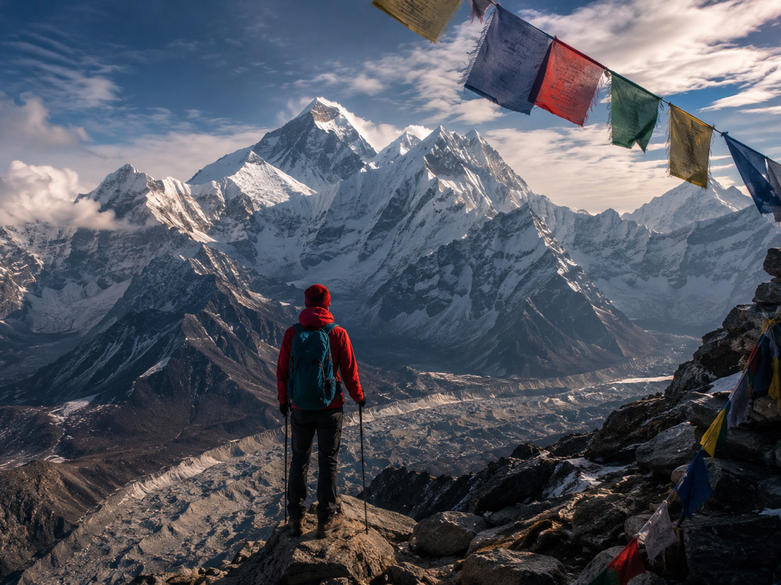 我去喜馬拉雅山是為了登山。離開時，我對「強大」有了全新的理解。