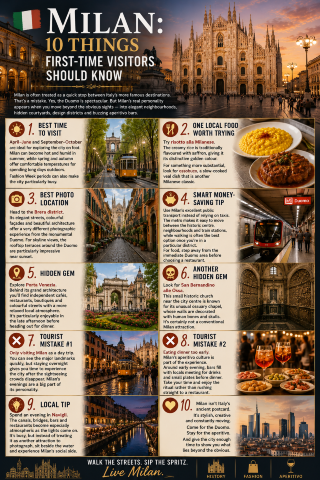 💡Milan: 10 Things First-Time Visitors Should Know