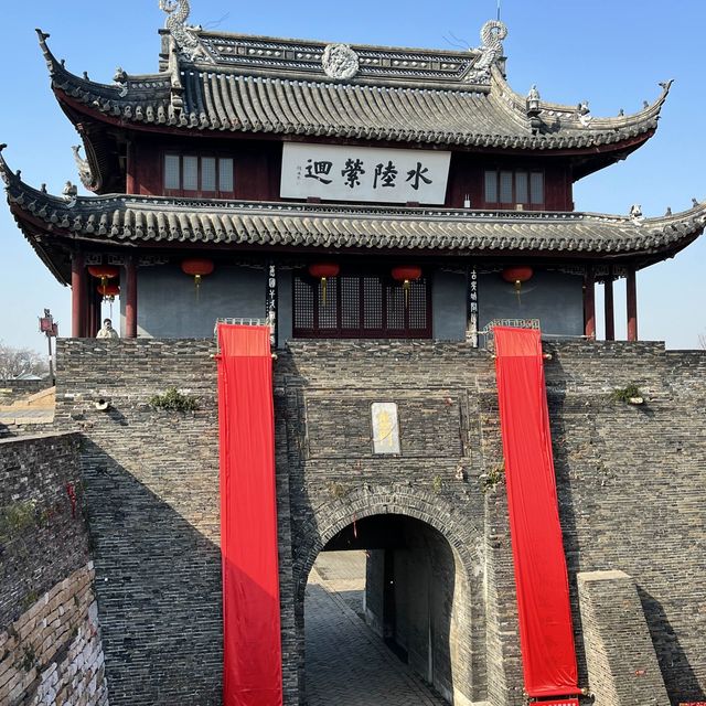 【中国・蘇州】蘇州古城の西南に位置する盤門