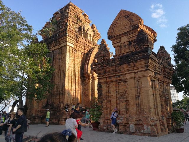 Vietnam Nha Trang day trip, saw many ancient buildings.