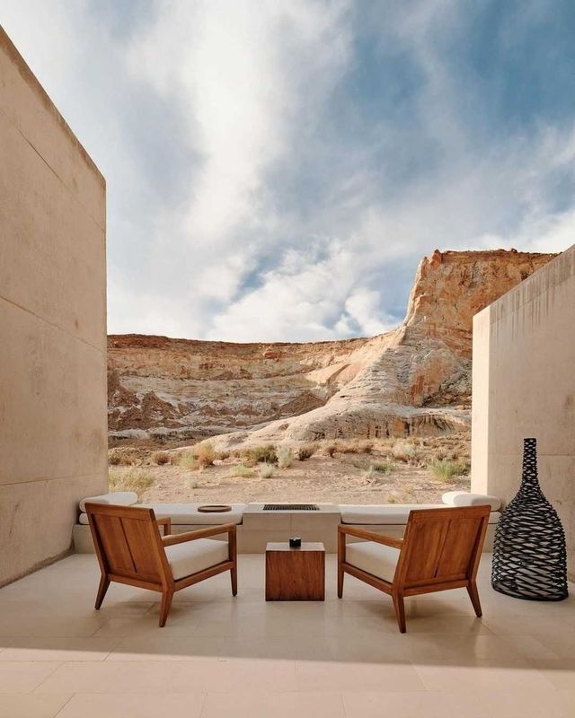 Staying at Amangiri