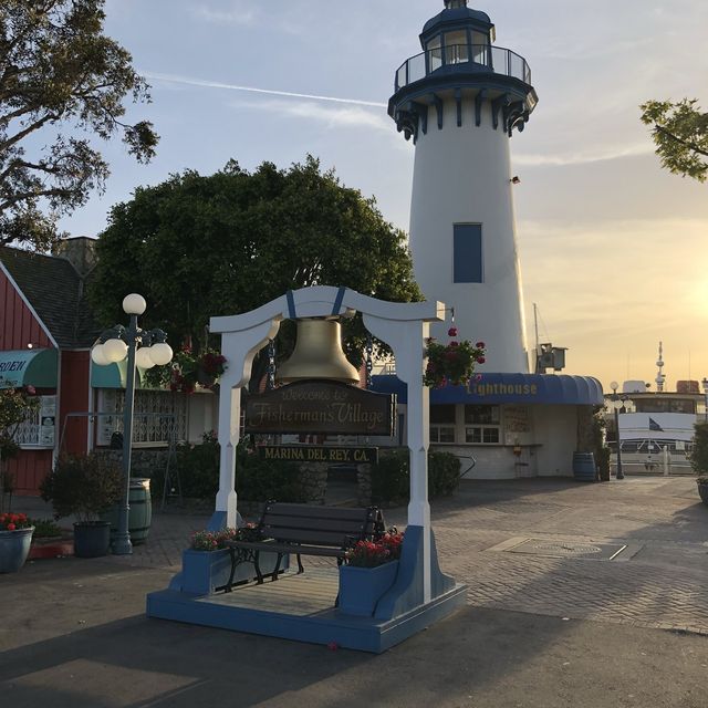 A colourful fisherman’s village in LA