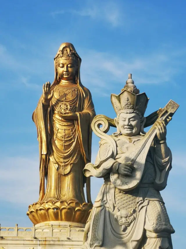 Buddhist Covenant: Vajra's angry eyes and Bodhisattva's drooping eyebrows are all for the salvation of all beings - going up to Putuo again!