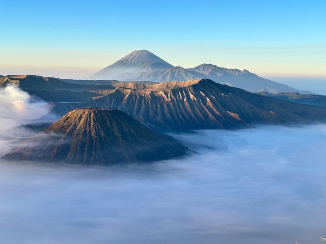 第一次近距離的接觸活火山