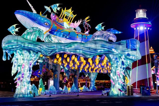 金沙灘啤酒城新春燈會“龍”重登場