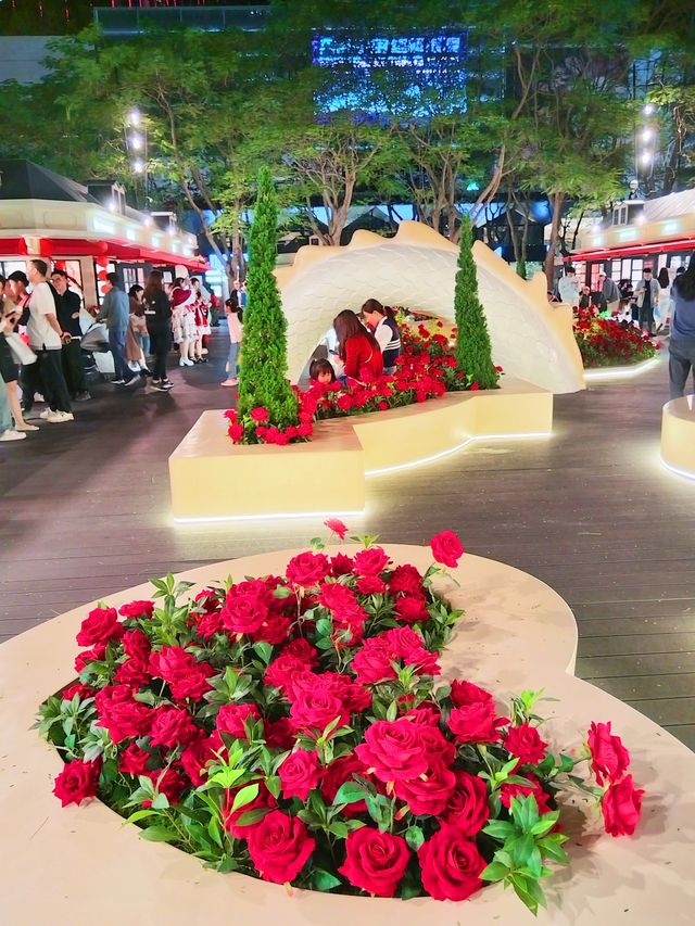 深圳灣萬象城迎春花市
