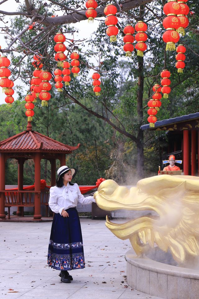 觀音山上踏青賞花許願行，福氣滿滿，好運一整年~