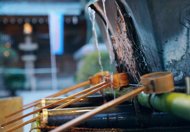 清靜美麗的栉田神社！