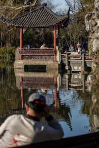 "The Pavilion of Mutual Affection", the epitome of romantic sunset at the heart of West Lake.