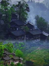 雀鳥村，一個古樸寧靜的苗寨