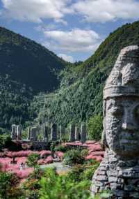 酉陽疊石山谷，優美風景打卡地。