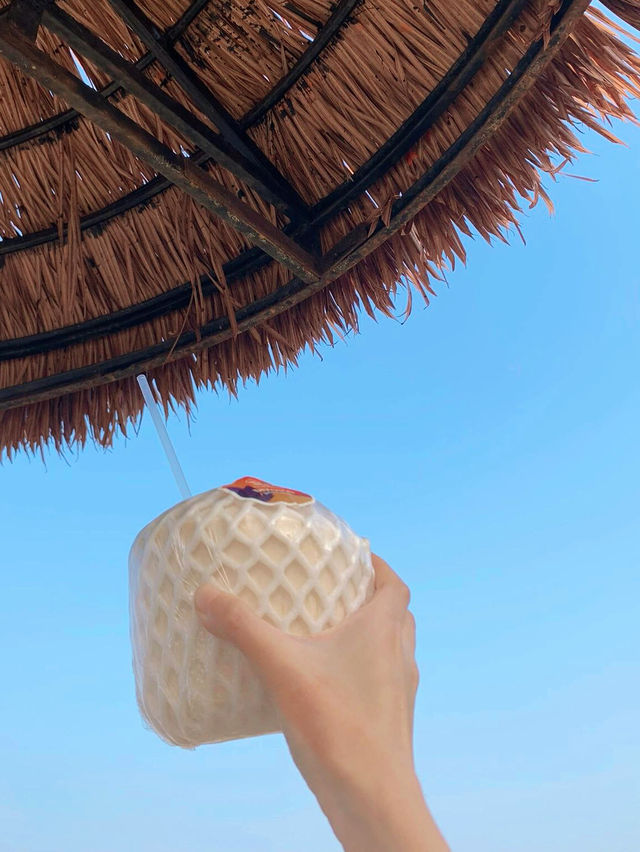 成功追隨風潮!汕頭中海奶油風海景公寓。