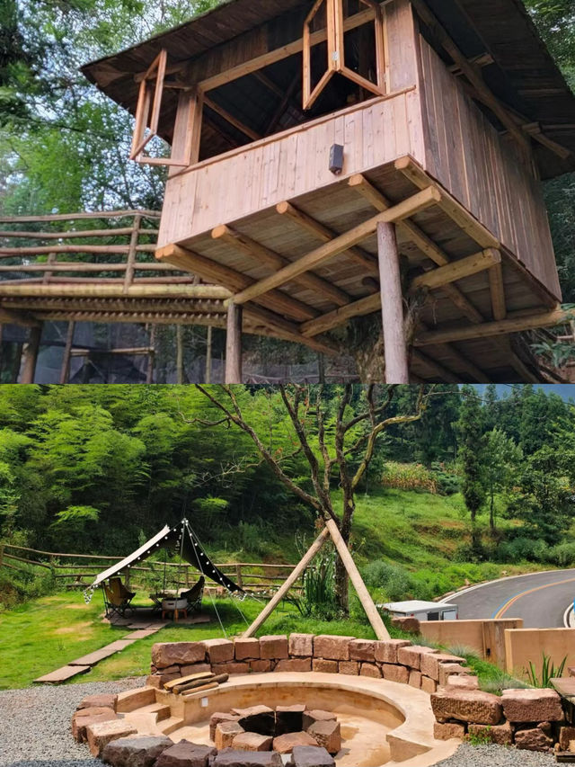 成都周邊遊雅安！住進山裡，睡到自然醒。