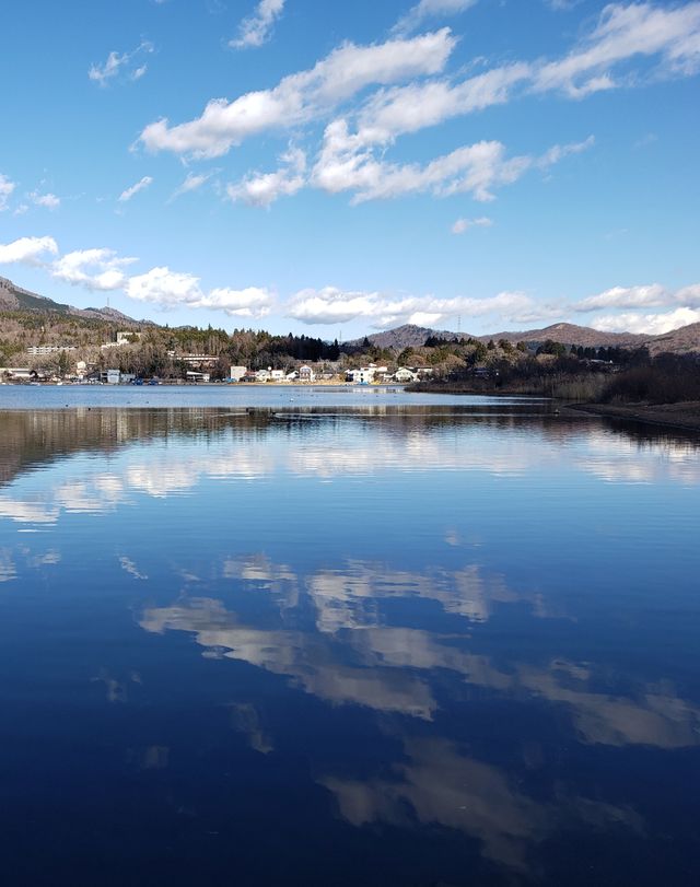 徒步山中湖，飽覽富士山