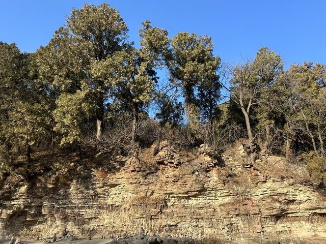 深冬的濟南靈岩寺常來靈岩，事事靈驗