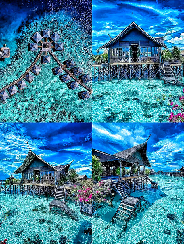 蜜月天堂浮潛的勝地卡帕菜水上度假村