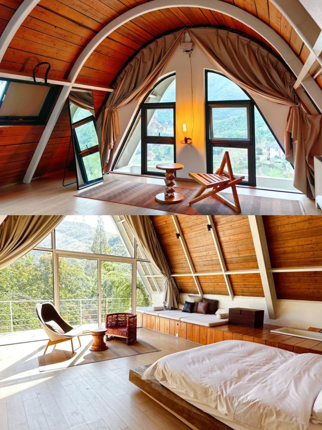 莫干山懸崖邊上的童話森林小屋