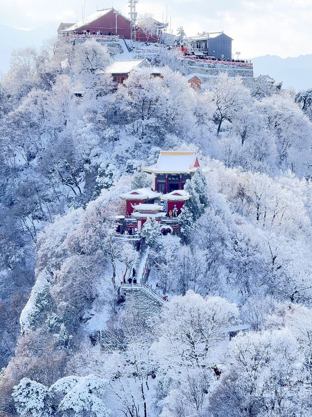 西安出發40分鐘 | 秦嶺冬日雪國秘境登高賞雪