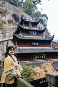 新昌大佛寺|賞花燈，遊古寺，邂逅一場禪意與美景