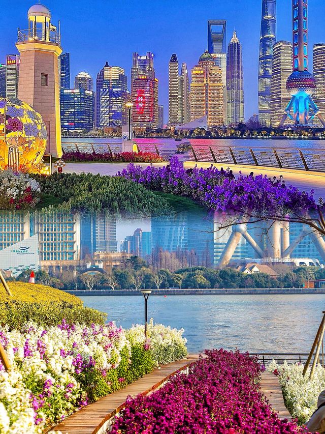 應承我來上海，這樣逛夜景才不會有遺憾