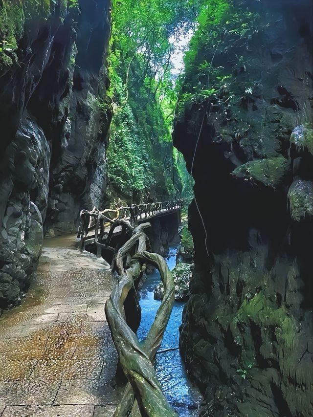 達州巴山大峽谷，風景優美，你去過嗎？