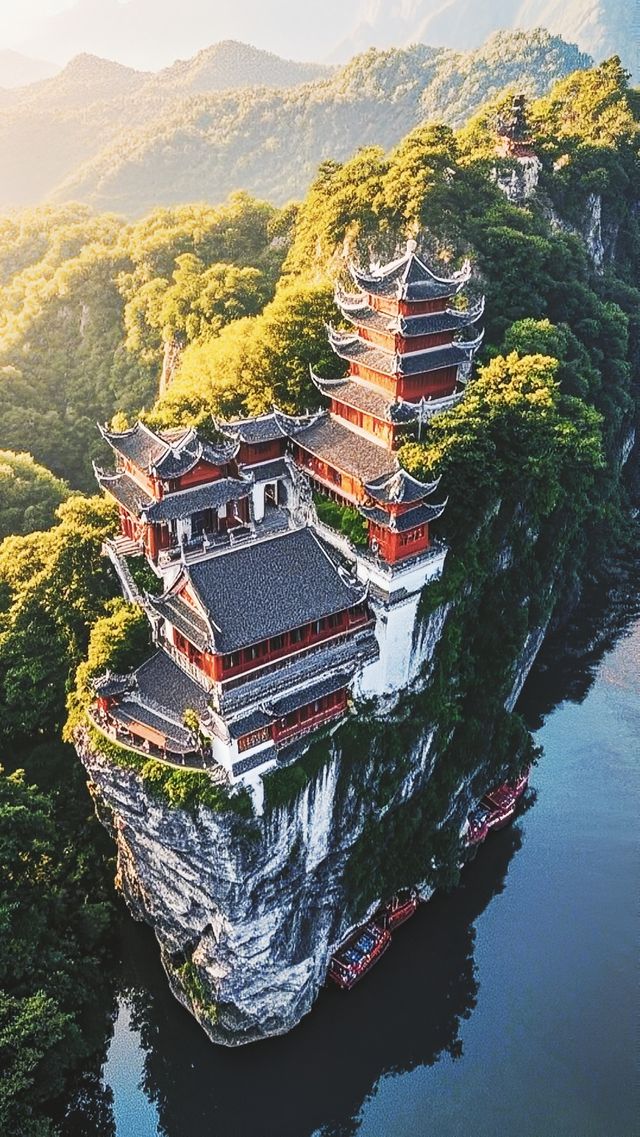 長江明珠——重慶石寶寨：歷史與自然交織的瑰寶