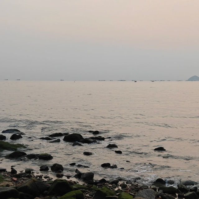 珠海燈塔下的愛情郵局，邂逅落日餘暉