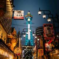 大阪新世界｜當夜幕降臨，我墜入了霓虹燈的迷幻夢境🌃 