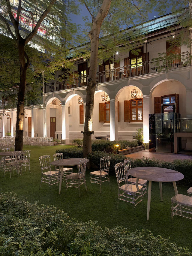 🥰尖沙咀隱世浪漫角落！1881 Heritage花園夜景正到痹！