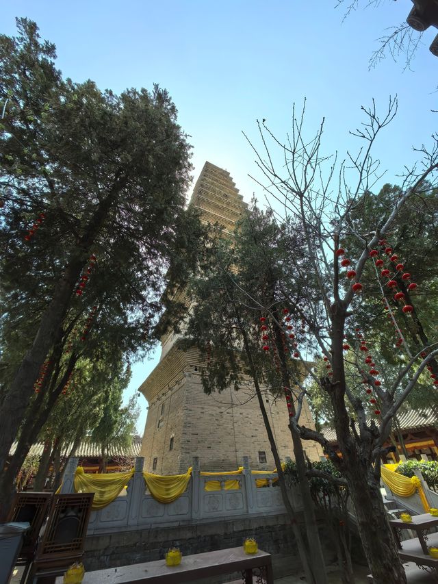 全國重點文物保護單位一一普救寺塔