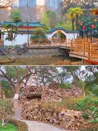 武漢寶藏公園，既有湖泊環繞又有亭台樓閣