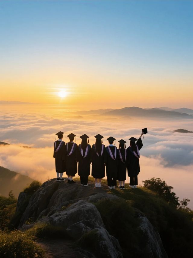黃山5人兄弟團夏季登山