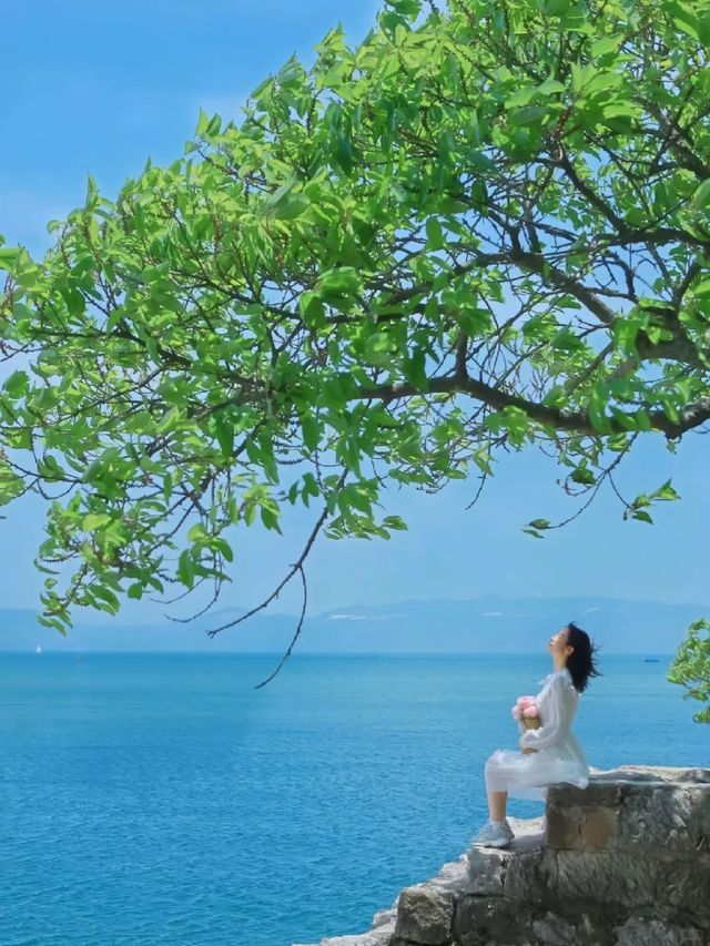 放棄大理啦，暑假衝24℃嘅彌勒，人少景靚