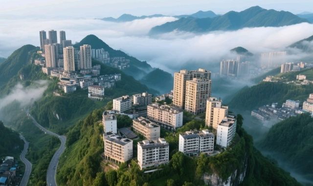 雲上築城一一黔行天境