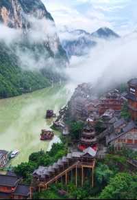 重慶酉陽「龔灘古鎮」一個美得讓人流連忘返的地方，你有來過嗎?