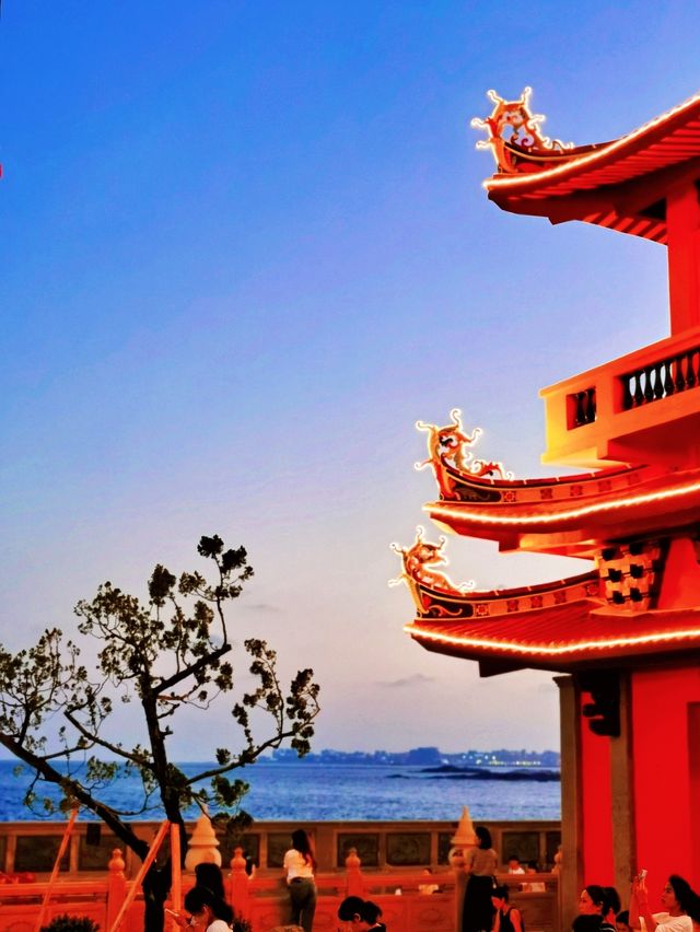 「海上佛國」，日落+夜景值得專門衝
