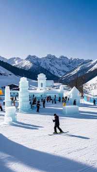 松鳴巖秋色滑雪攻略