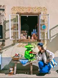 闖進電腦螢幕保護程式！是哈哈哈哈爾施塔特 十年前在瑞士被阿爾卑斯山美了一大跳 在下著雪的童話般的小鎮