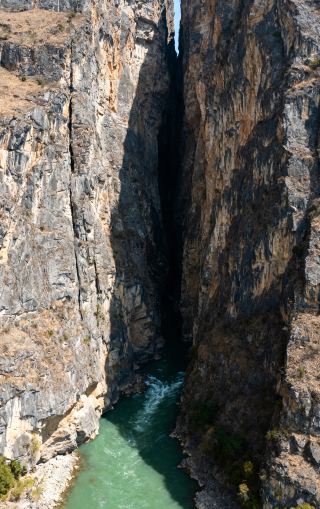 Crossing the Earth's Rift