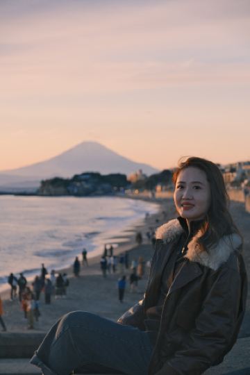You have to chase the sunset in Kamakura at least once in your life!