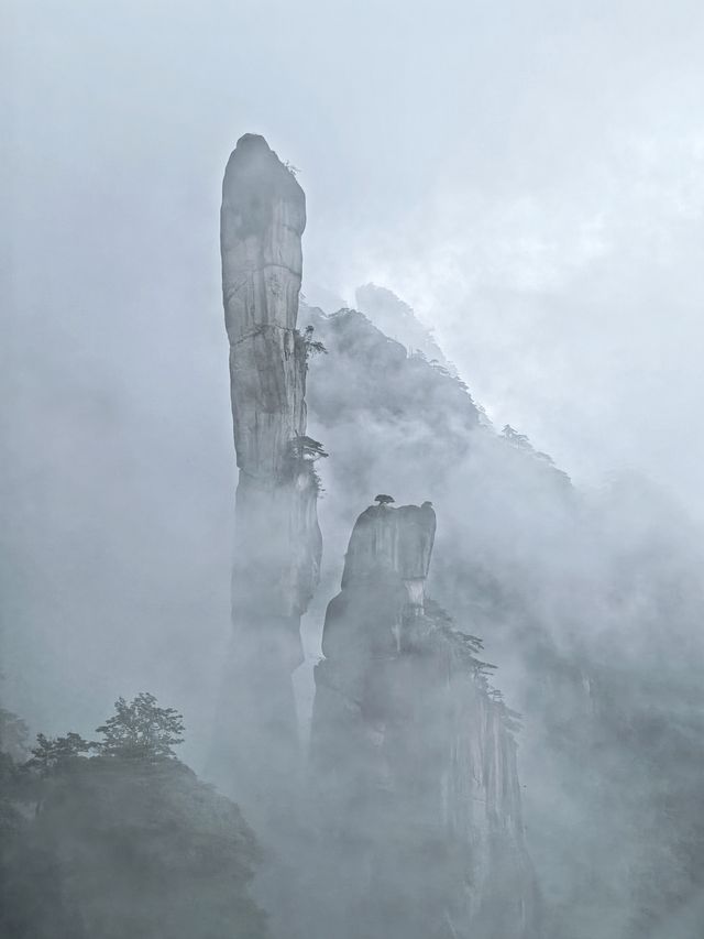 霧中三清水墨禪意原來古人的山水畫寫意亦寫實