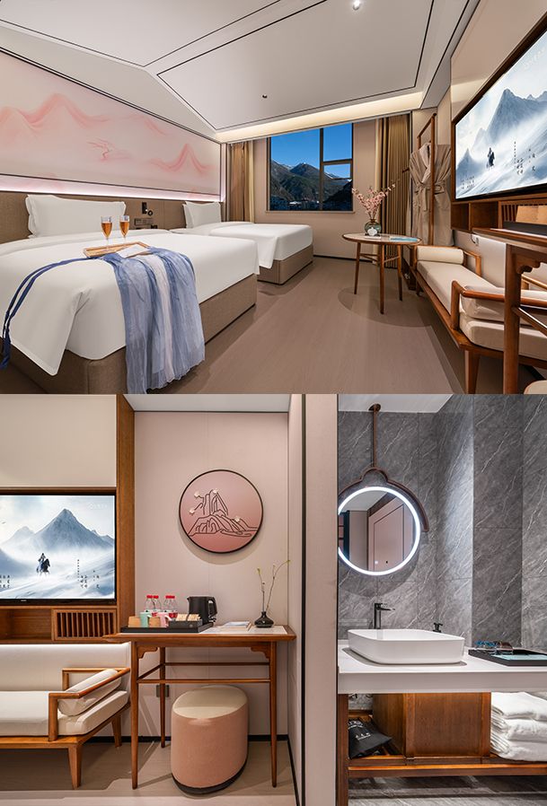 推開窗就能看到雪山！康定這間藏式美學酒店實在太夢幻了！✨