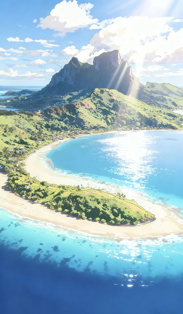 波拉波拉島深度遊｜墜入藍色烏托邦的神仙體驗《動漫版》