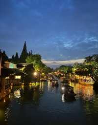 江南憶 最憶之嘉興:水鄉夜遊古塔倒影,絕美絕美
