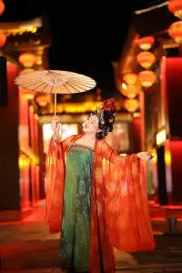 西安親子遊｜帶娃拍了組唐風寫真