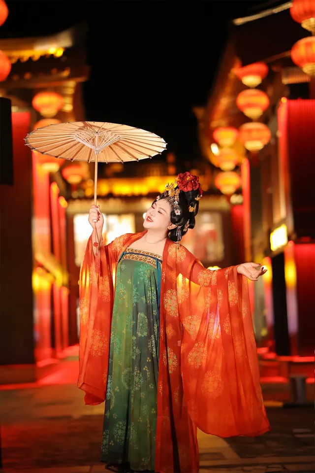 西安親子遊｜帶娃拍了組唐風寫真