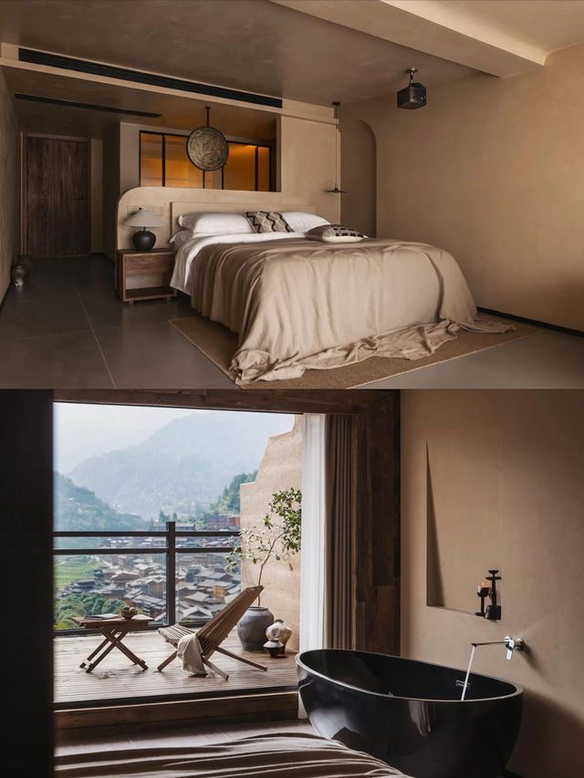 躺看千戶苗寨!這家侘寂風民宿美到窒息 躺看千戶苗寨!這家侘寂風民宿美到窒息