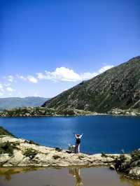 4800米高空神湖美到窒息中土世界真實存在