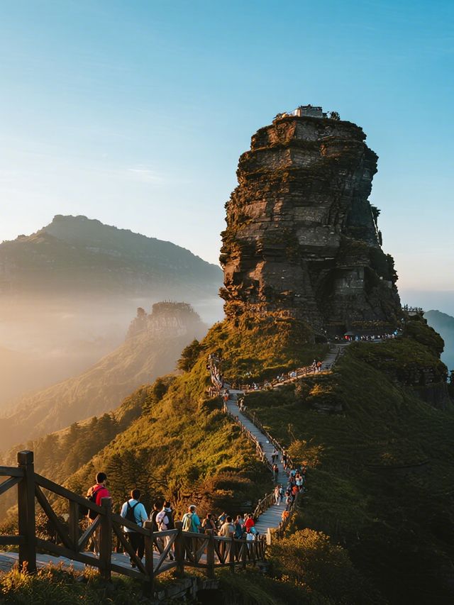 梵淨山親子保姆級攻略！帶娃登頂天空之城，避坑99%