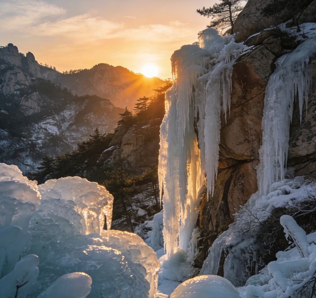沂蒙山冬日限定｜玩雪泡泉逛山會，這份小眾狂歡攻略快收好！